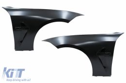 Front Bumper with Front Fenders suitable for BMW 3 Series G20 Sedan G21 Touring (2018-2022) M8 Design-image-6088604