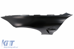 Front Bumper with Front Fenders suitable for BMW 3 Series G20 Sedan G21 Touring (2018-2022) M8 Design-image-6088606