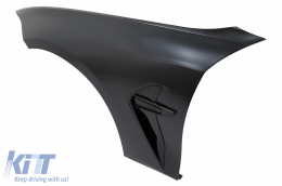 Front Bumper with Front Fenders suitable for BMW 3 Series G20 Sedan G21 Touring (2018-2022) M8 Design-image-6088607