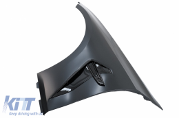 Front Bumper with Front Fenders suitable for BMW 3 Series G20 Sedan G21 Touring (2018-2022) M8 Design-image-6088610