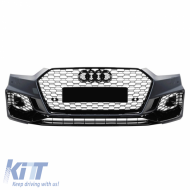 Front Bumper With Grille Suitable for Audi A5 F5 17-19 RS5 Look - CGRFBA6040256