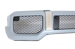 Front Bumper with Grille suitable for Mercedes G-Class W463 (1989-2017) G65 G63 GT-R Panamericana Design-image-6038607