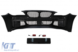 Front Bumper with Grilles suitable for BMW 7 Series F01 F02 (2009-2015) M760 Look-image-6083212