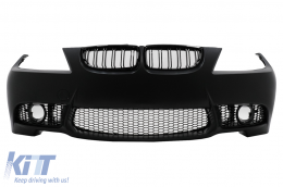Front Bumper with Kidney Grilles suitable for BMW 3 Series E90 E91 LCI (2008-2011) Sedan Touring M3 Design