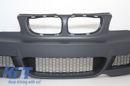 Front Bumper with Kidney Grilles suitable for BMW 1'er E81/E82 E87/E88 (2004-2011) M-tech M-Technik Design-image-5987638