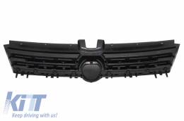 Front Bumper with LED Headlights Sequential Dynamic Turning Lights and Grille Red suitable for VW Golf VII 7 5G (2013-2017) Facelift G7.5 GTI Look-image-6067495