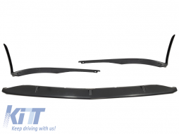 Front Bumper with Lip Extension suitable for Mercedes C-Class W205 S205 C205 A205 (2014-2020) Limousine T-Model Coupe Cabriolet C63 Design-image-6048880