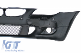 Front Bumper with PDC 18 mm suitable for BMW 5 Series LCI E60 E61 (2007-2010) and Fog Lights Projectors M-Technik Design-image-6041601