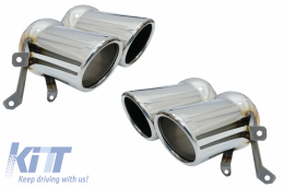 Front Bumper with Rear Diffuser and Exhaust Muffler Tips suitable for Audi A4 B8 Sedan Facelift (2012-2015) RS4 Design-image-6058245