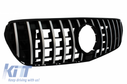 Front Bumper with Rear Roof Spoiler suitable for Mercedes GLC X253 SUV (2015-2019) GLC 63 Design-image-6055293