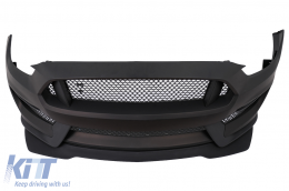 Front Bumper with S Lip suitable for Ford Mustang Mk6 VI Sixth Generation (2015-2017) GT350 Design-image-6102603