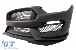 Front Bumper with S Lip suitable for Ford Mustang Mk6 VI Sixth Generation (2015-2017) GT350 Design-image-6102604