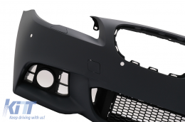 Front Bumper with Side Grilles suitable for BMW 5 Series F10 F11 LCI Sedan Touring (2015-2017) M-Tech Design-image-6099031