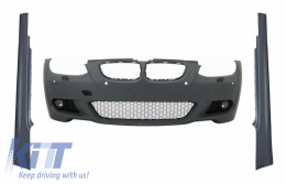 image-62-Front Bumper with Side Skirts suitable for BMW 3 Series E92 E93 (2006-2009) Non-LCI Coupe Cabrio M3 M-Technik Look