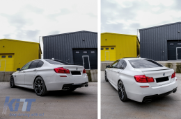 Front Bumper with Side Skirts suitable for BMW 5 Series F10 F11 (2011-2014) M-Technik Design-image-6104302