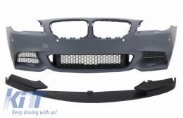 Front Bumper with Spoiler Lip suitable for BMW 5 Series F10 F11 (2010-2017) M-Performance Sport M550 Design