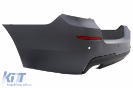 Front Bumper Without Fog Lamps with Rear Bumper suitable for BMW 5 Series F11 Touring (2011-2014) M-Technik Design-image-6094039