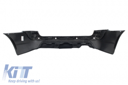 Front Bumper without Fog Lights and Rear Bumper with PDC 28mm suitable for BMW 5 Series E61 Touring 2003-2007 M-Technik Design-image-6027075