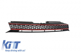 Front Bumper  suitable for VW Golf VI Golf 6 (2008-2013) GTI Look with PDC-image-6014970