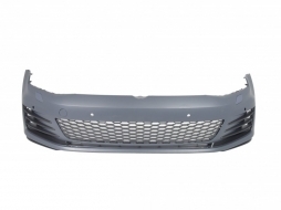 Front Bumper  suitable for VW Golf VII 7 2013-2016 GTI Design with Side Skirts and Rear Diffuser-image-6022901