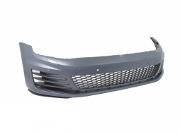 Front Bumper  suitable for VW Golf VII 7 2013-2016 GTI Design with Side Skirts and Rear Diffuser-image-6022902