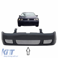 Front Central Mesh suitable for VW Golf IV (4) 98-03 R32 Look