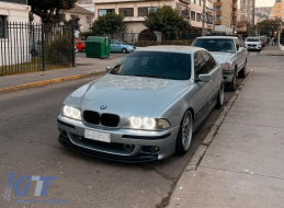image-4-Front CSL spoiler suitable for BMW E39 black piano finish
