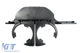 image-27-Front Cup Holder suitable for BMW 5 Series E39 Sedan Touring RHD (1995-2004) Black