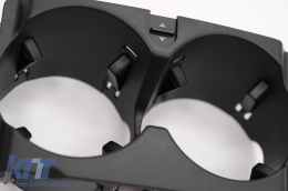 Front Cup Holder suitable for Mercedes E-Class W212 S212 (2009-2016) Black-image-6086124