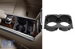 image-35-Front Cup Holder suitable for Mercedes E-Class W212 S212 (2009-2016) Black