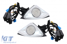 Front Door LED Rotary Tweeters 64 colors suitable for Mercedes E-Class W213 S213 (2016-2019) - TWT64CW213