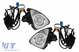 Front Door LED Rotary Tweeters 64 colors suitable for Mercedes C-Class W205 C205 S205 (2014-2018)