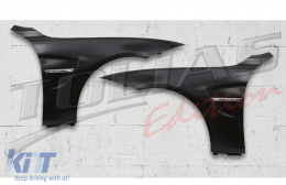 Front Fenders suitable for BMW 4 Series F32 F33 F36 (2013-2019) Coupe Cabrio Gran Coupe M4 Design - FFBMF32M4TL