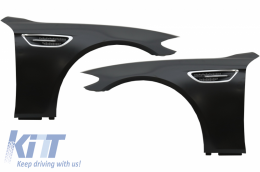 Front Fenders suitable for BMW 5 Series F10 F11 (2011-2017) M5 Design - FFBMF10M5