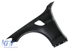 Front Fenders suitable for Mercedes C-Class W205 S205 C205 A205 (2014-2020) GT Look-image-6069818