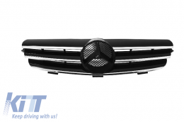 Front Grill suitable for MERCEDES CLK W209 (2002-2009) Sport CL Look 3 Bars