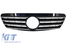 Front Grill suitable for MERCEDES S-Class W220 Pre Facelift (1998-2001) Sport CL Look 5 Bars - FGMBW220CLB