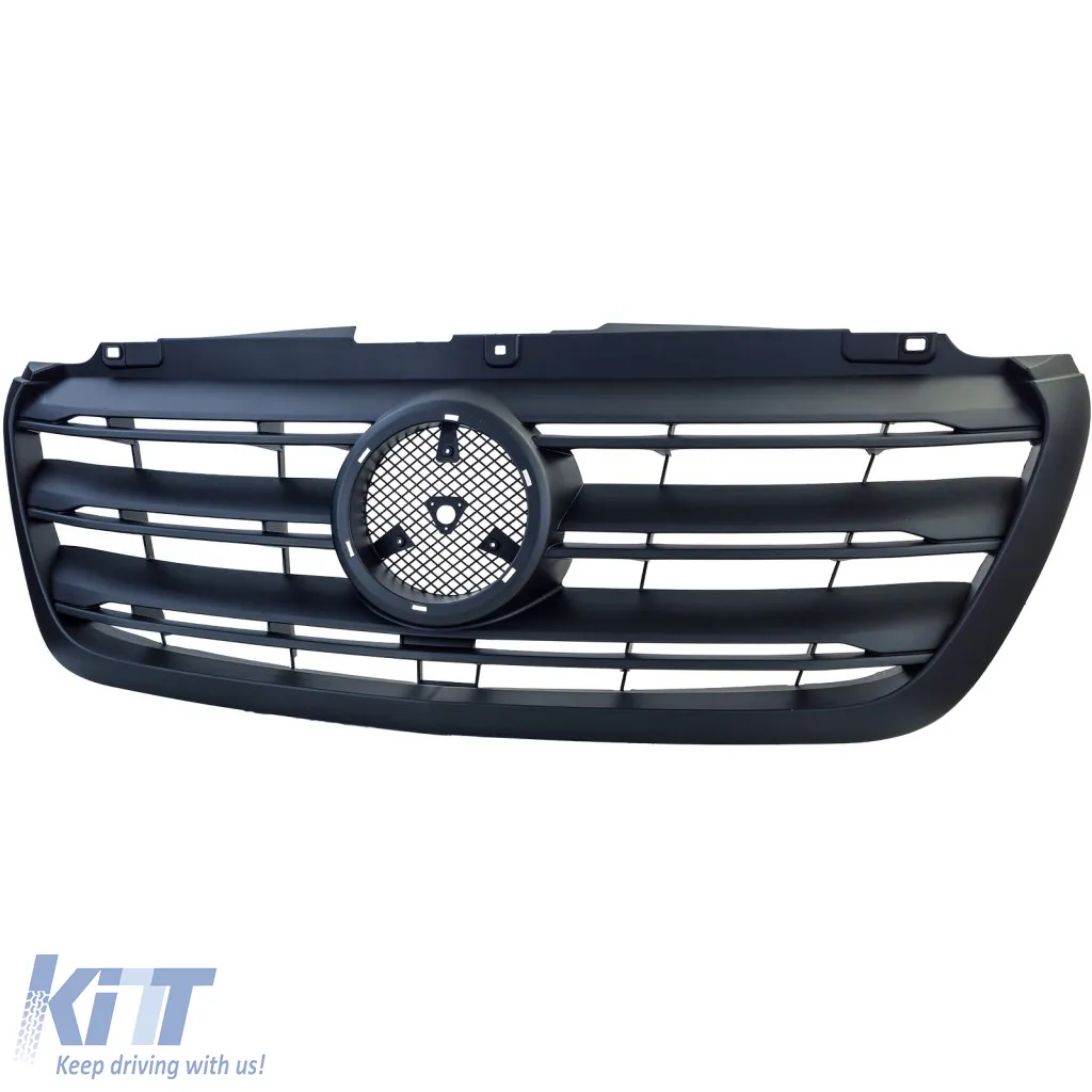 Front Grille Black for Mercedes Sprinter W907 W910 2018-2024