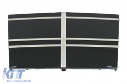Front Grille Distronic Cover suitable for Mercedes S-Class W222 X222 (2013-2020) Design Chrome