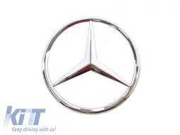 image-70-Front grille emblem suitable for Mercedes 165 mm
