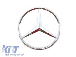 Front grille emblem suitable for Mercedes 185 mm