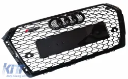 Front Grille RS4 Style suitable for Audi A4 B9 2016 - 2019!-image-6326315