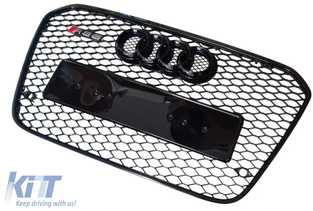 Front Grille RS6 Style suitable for Audi A6 C7 2013 - 2016!