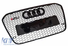 Front Grille RS6 Style suitable for Audi A6 C7 2013 - 2016!-image-6326344