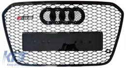 Front Grille RS6 Style suitable for Audi A6 C7 2013 - 2016!-image-6326345
