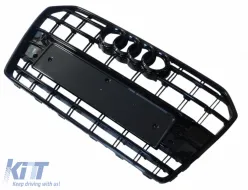Front Grille S6 Style suitable for Audi A6 C7.5 2016 - 2018!-image-6326352