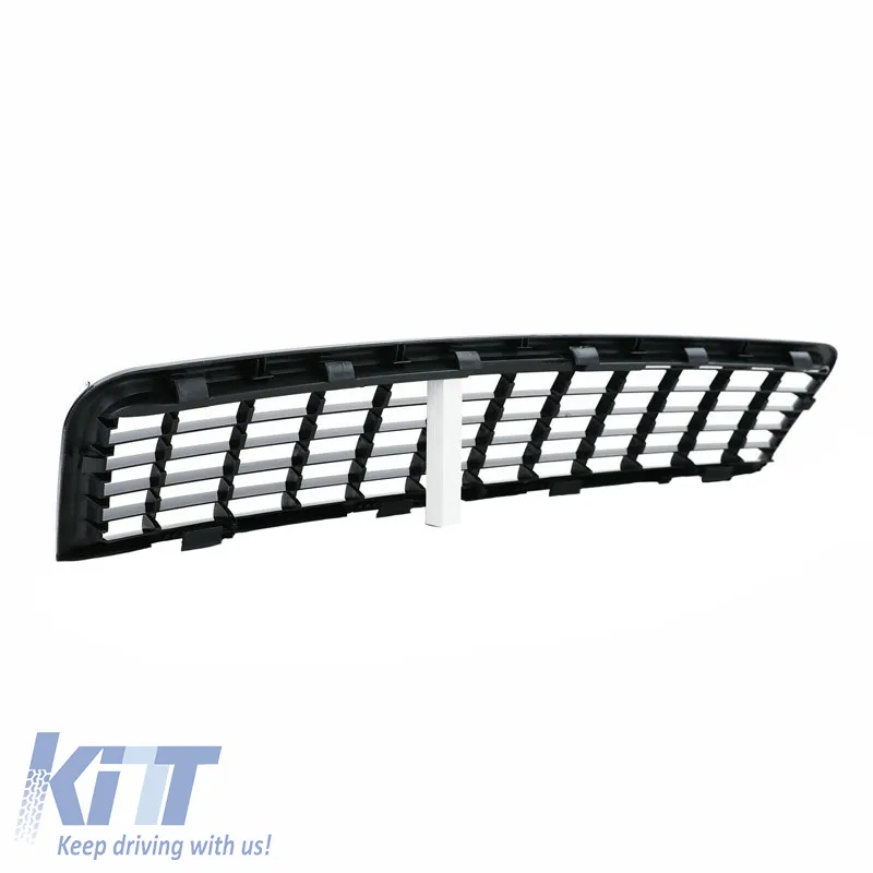 Front Grille suitable for Audi A4 B6 8E 00-04 Badgeless Black Mat 1Pc