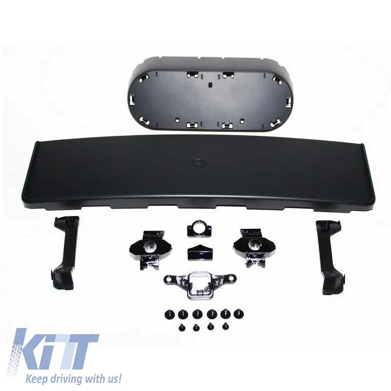 Front Grille suitable for Audi A4 B9 16-19 RS4 Look Honeycomb Glossy Black 1 Pc Made in Taiwan