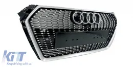 Front Grille suitable for Audi A4 B9 2016 - 2019 Diamond Design!-image-6326361