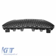 Front Grille suitable for Audi A5 11-16 8T/8F RS-Look Honeycomb Glossy Black 1 Pc-image-6310528